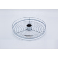 Kitchen accessories storage wire round basket